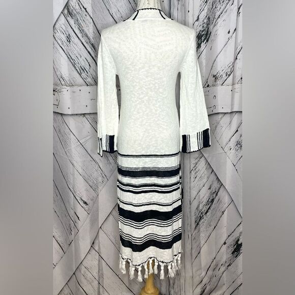 Calypso St. Barth Vengla Sweater Dress Fringe S - Picture 6 of 9